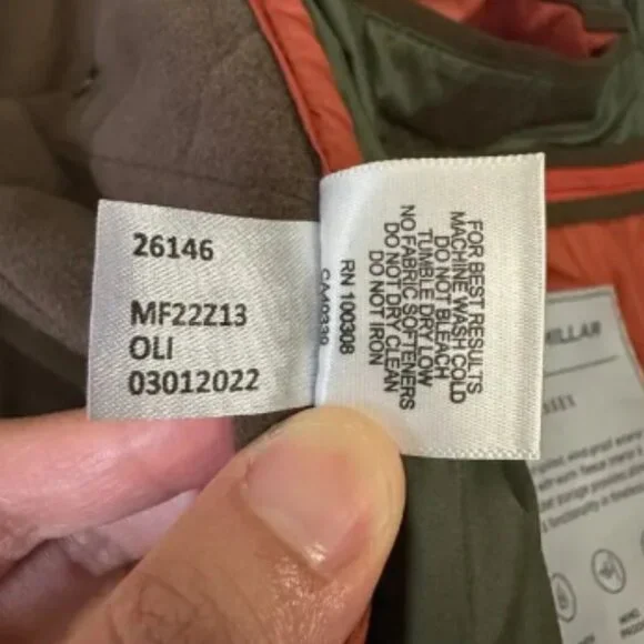 PETER MILLAR Essex Quilted Vest Olive Green Full Zip Jacket Company NWT - Picture 11 of 12